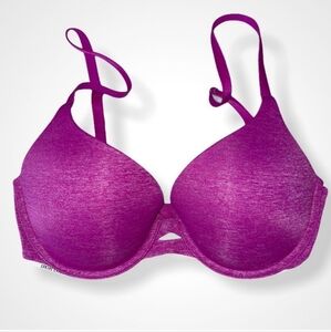 Victoria Secret Padded Perfect Coverage 32 DD Like New Bra